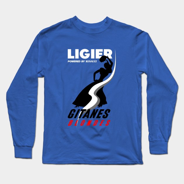 Ligier F1 Team Long Sleeve T-Shirt by San Studios Company